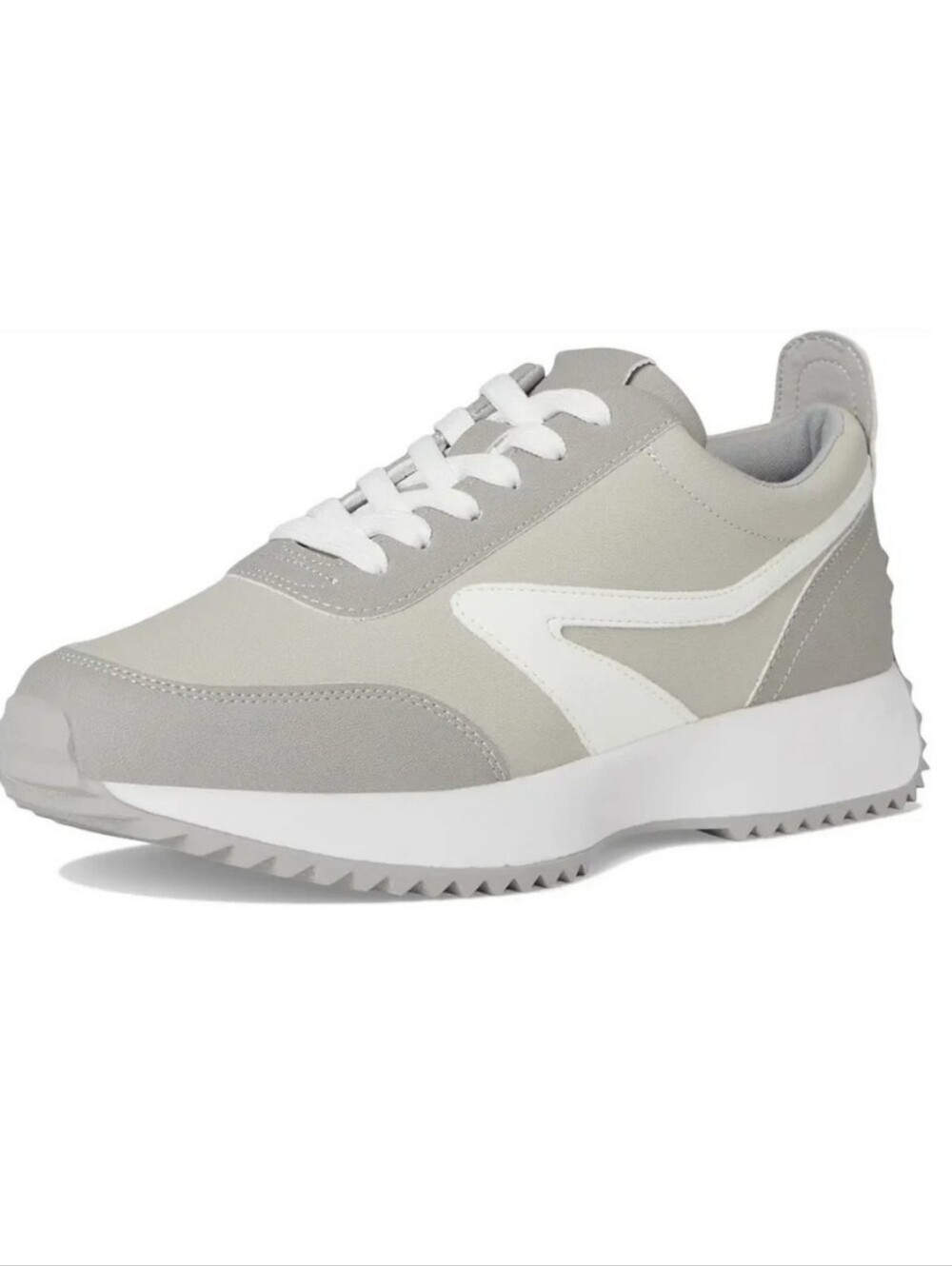 DV by Dolce Vita Brynx / Bynx Platform Sneakers • Light Grey White • Women’s 9.5